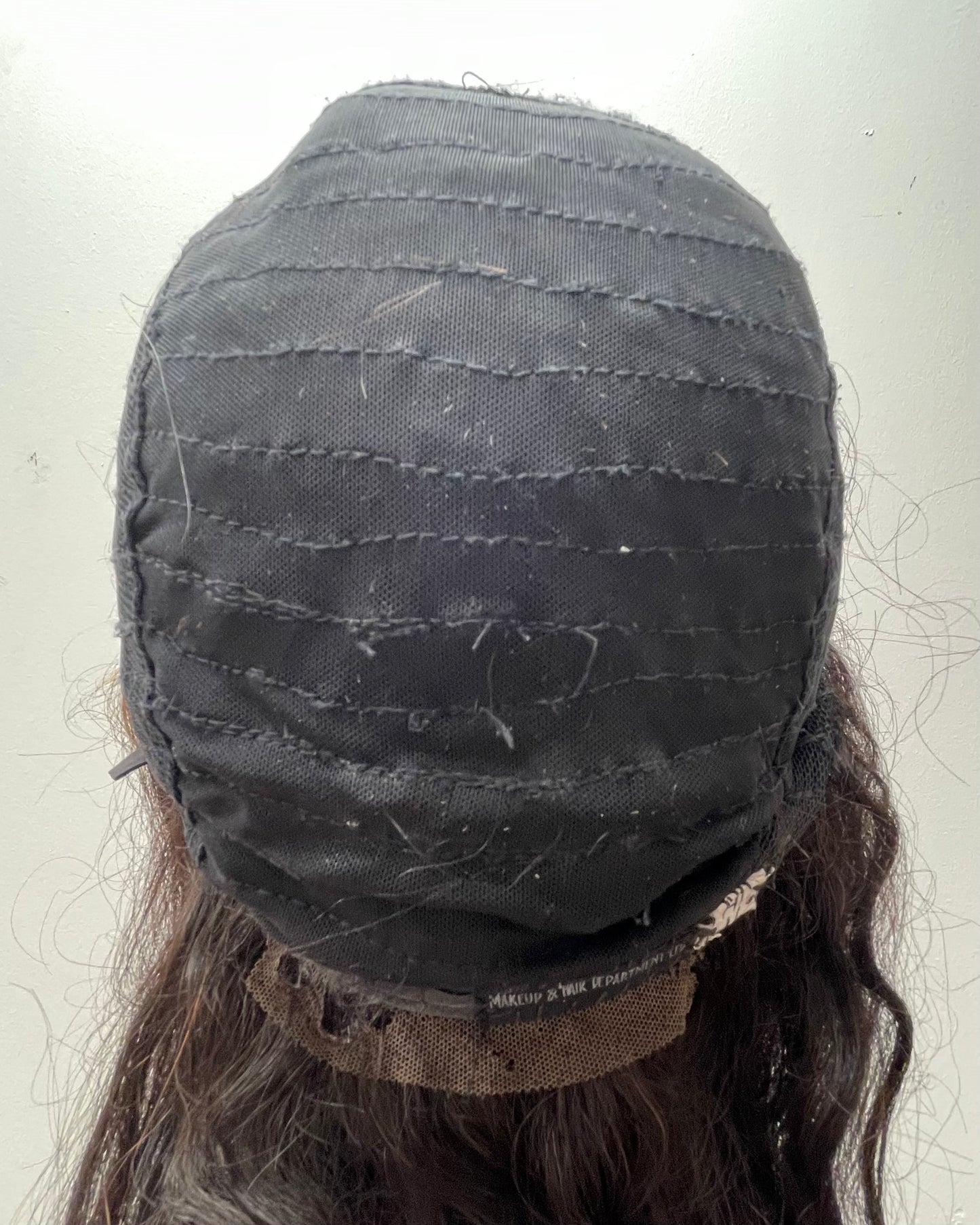 Black Human Hair Wig #16