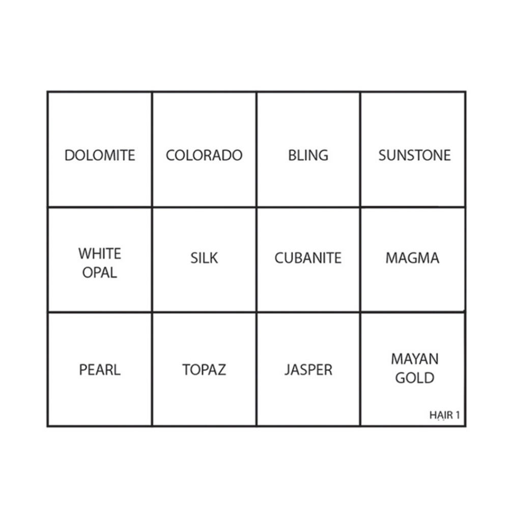 Ripperfx Alcohol Palette - Hair #1 Large