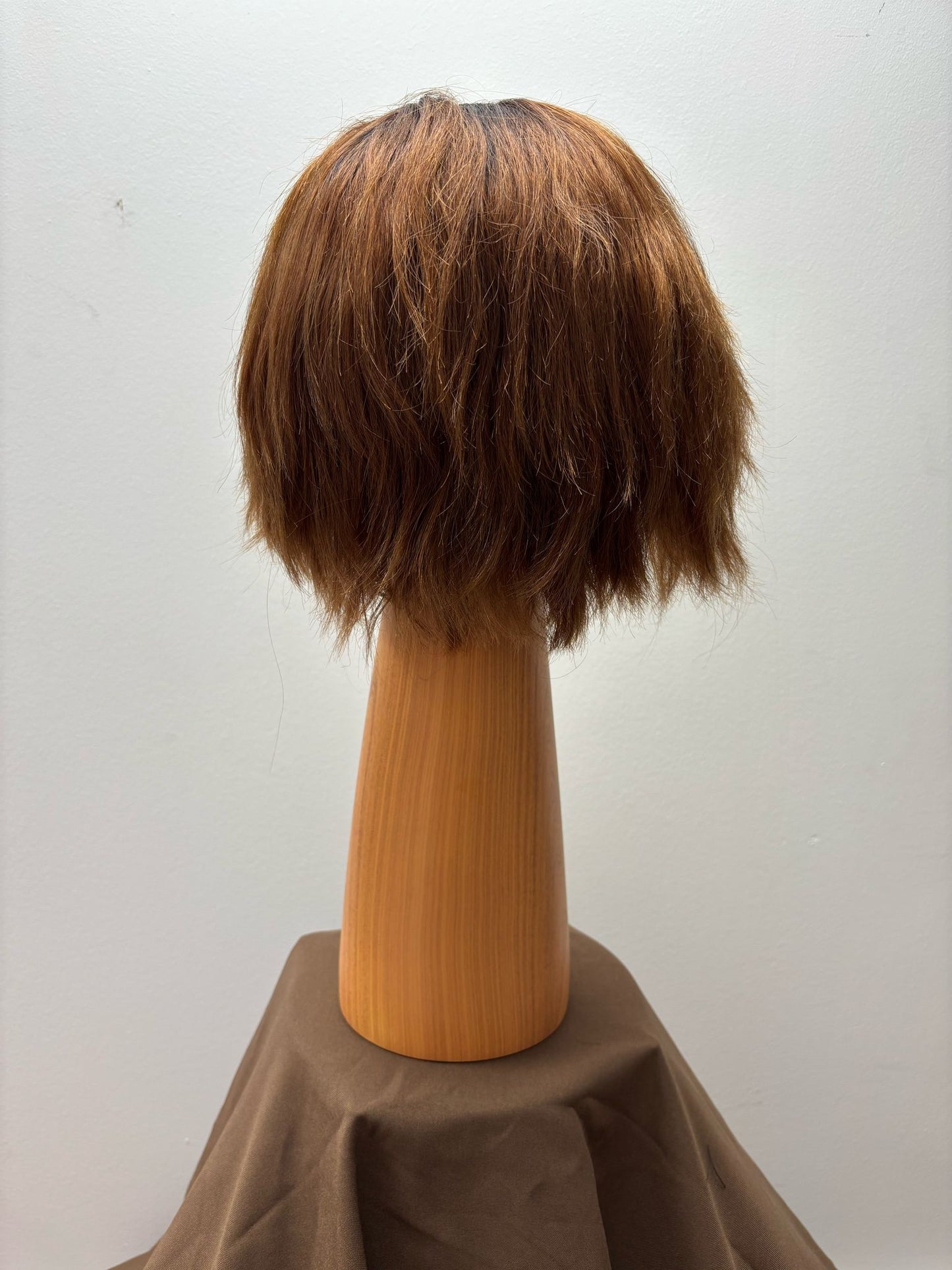 Brown Human Hair Wig #13