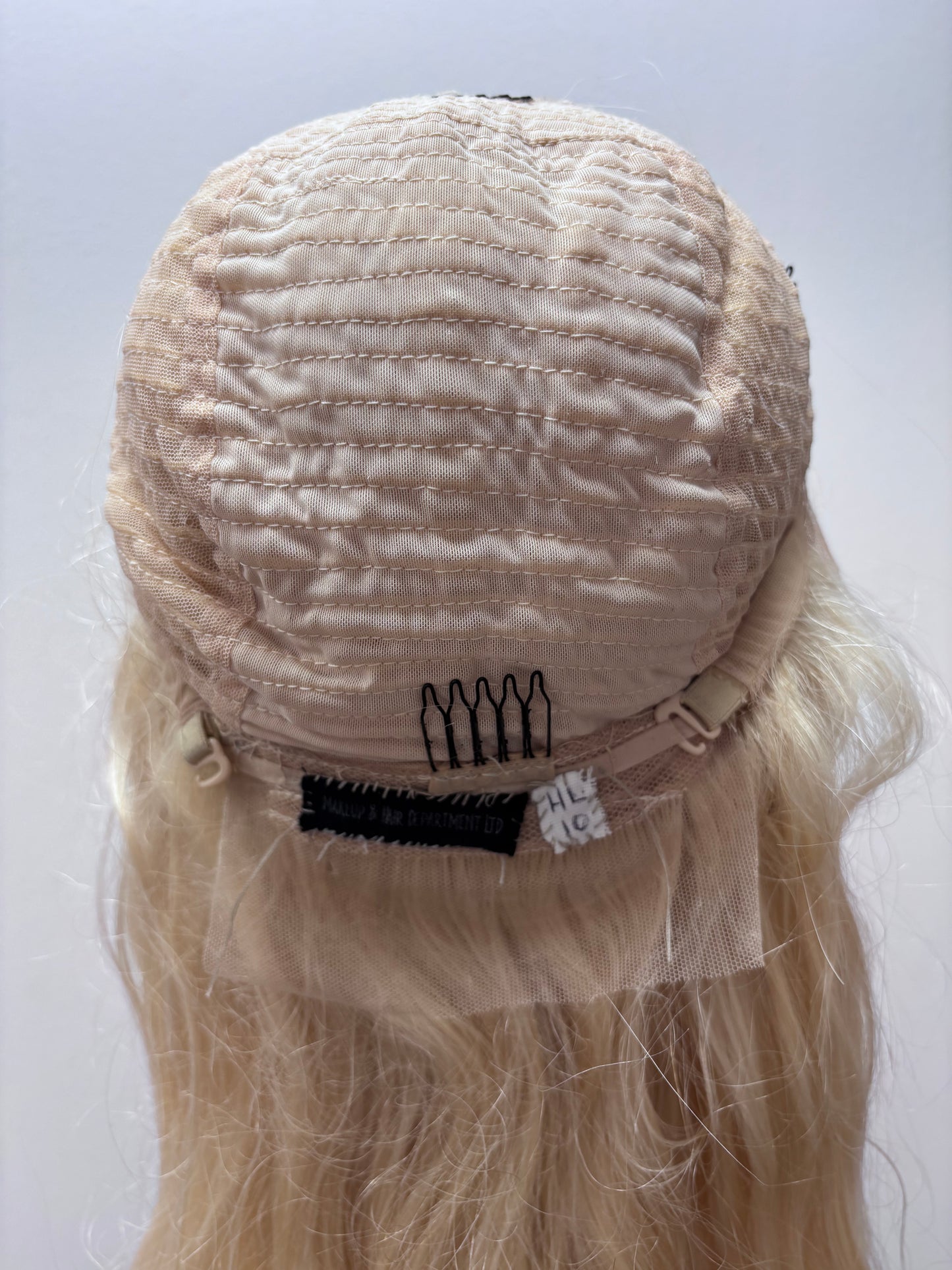 Blonde Human Hair Wig #10