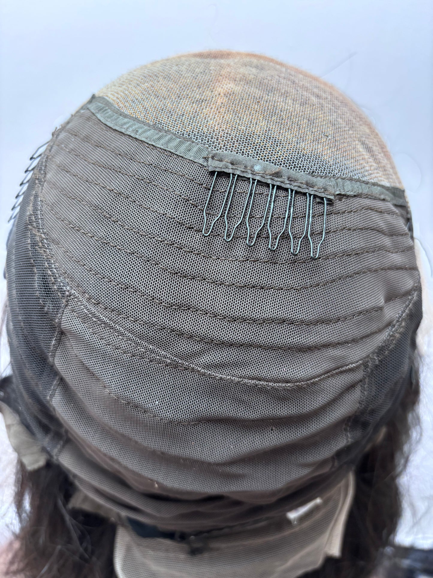 Brown Human Hair Wig #1