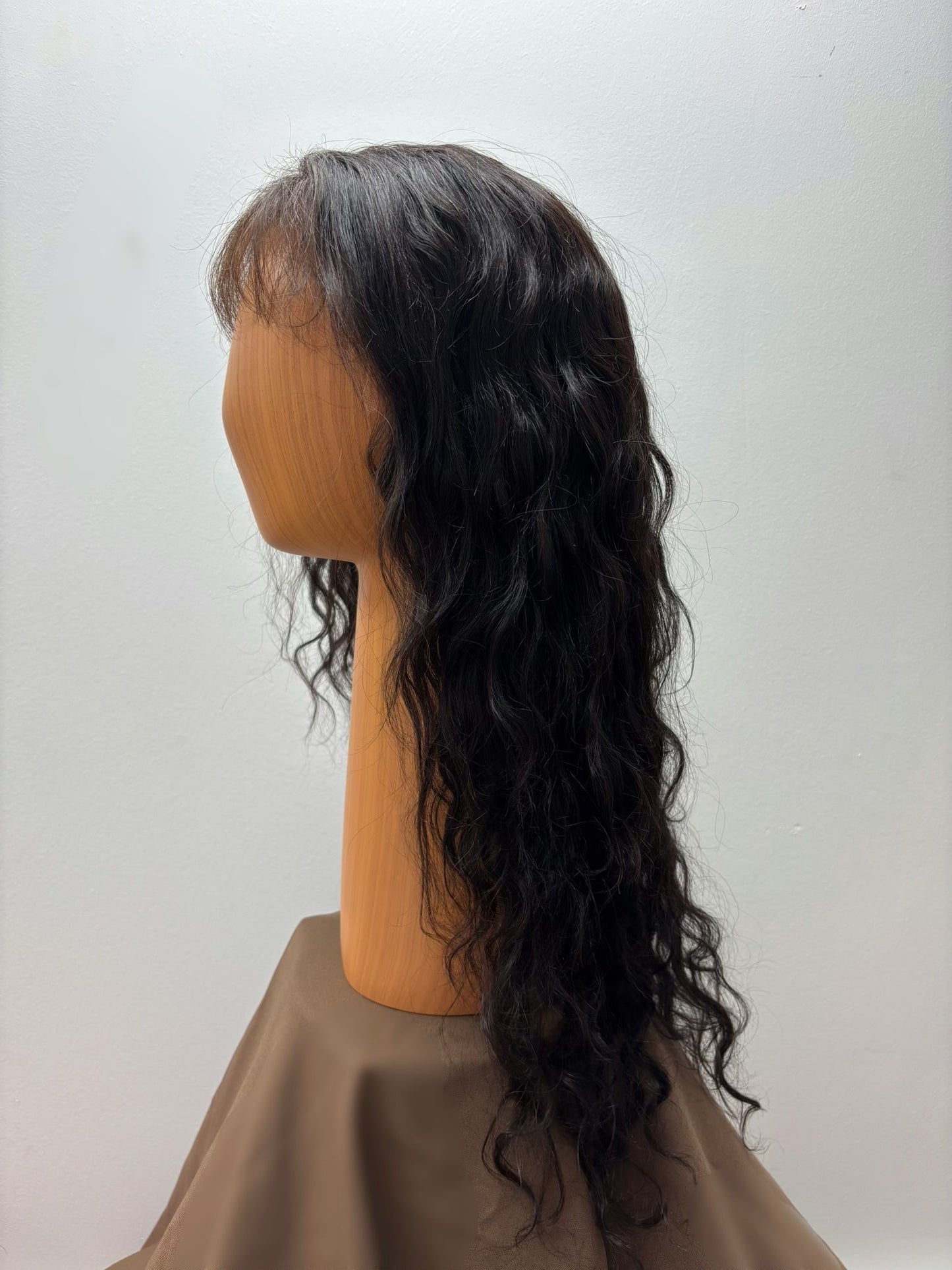 Dark Brown Human Hair Wig #12