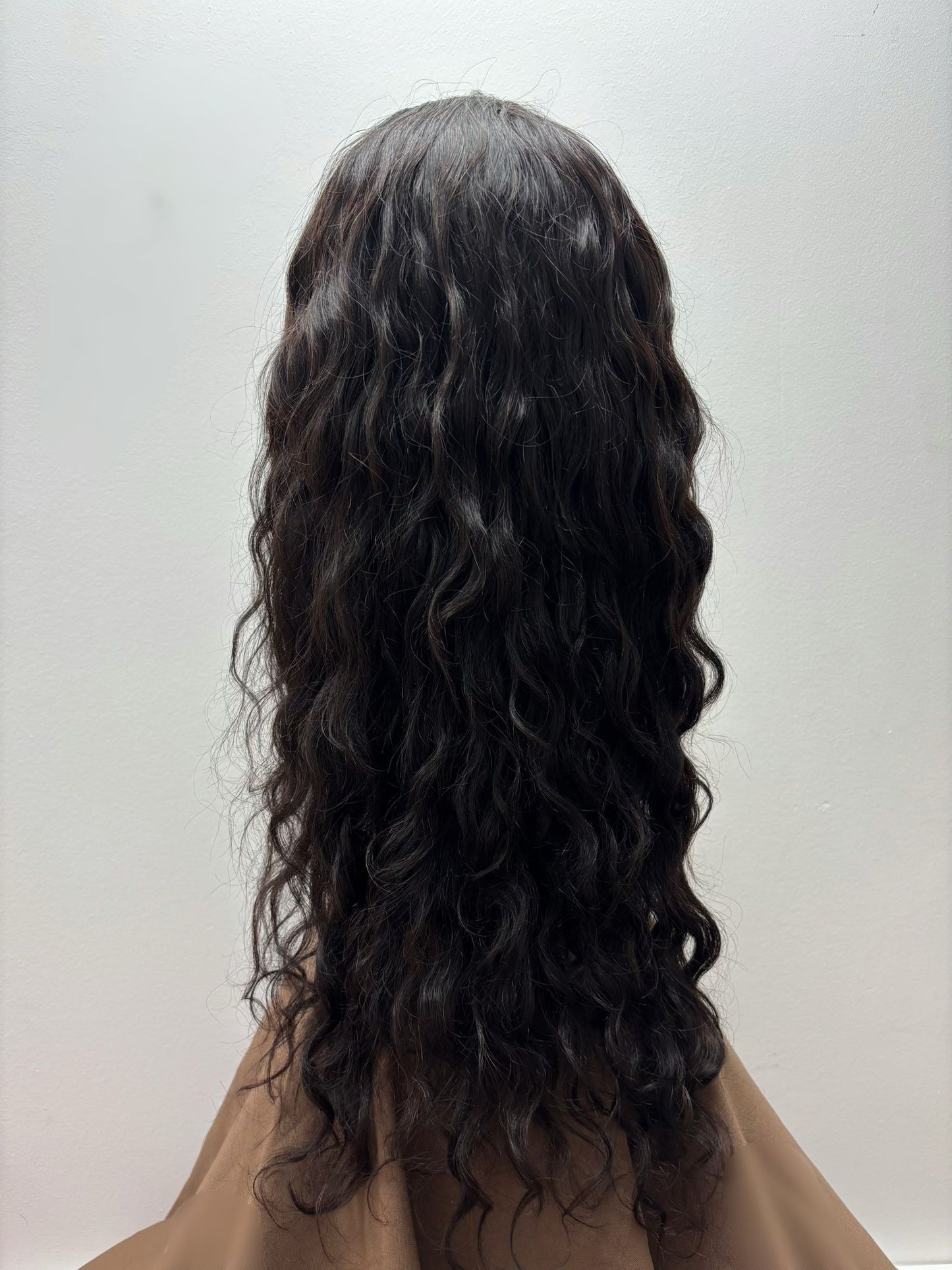 Dark Brown Human Hair Wig #12