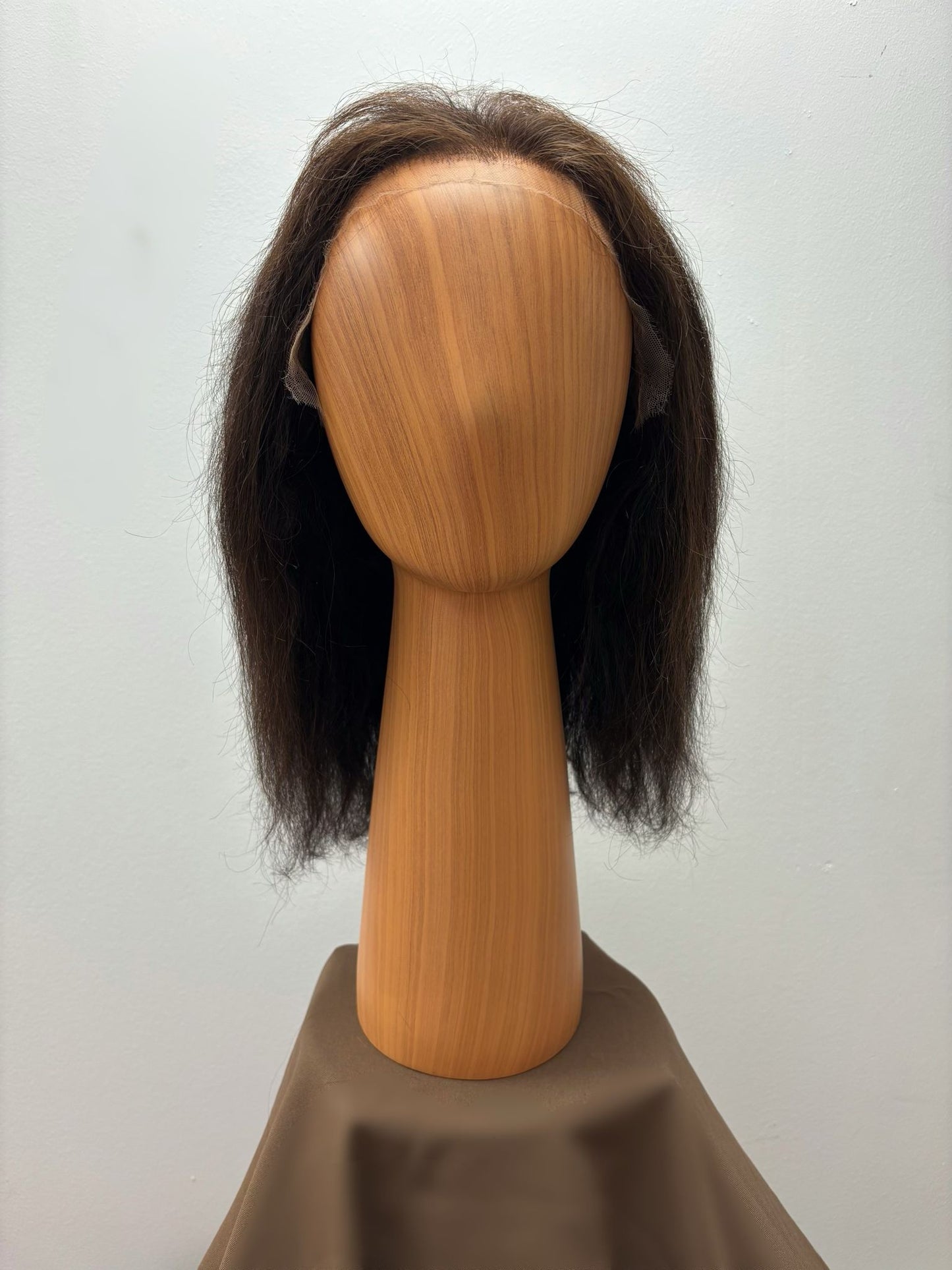Black Human Hair Wig #16