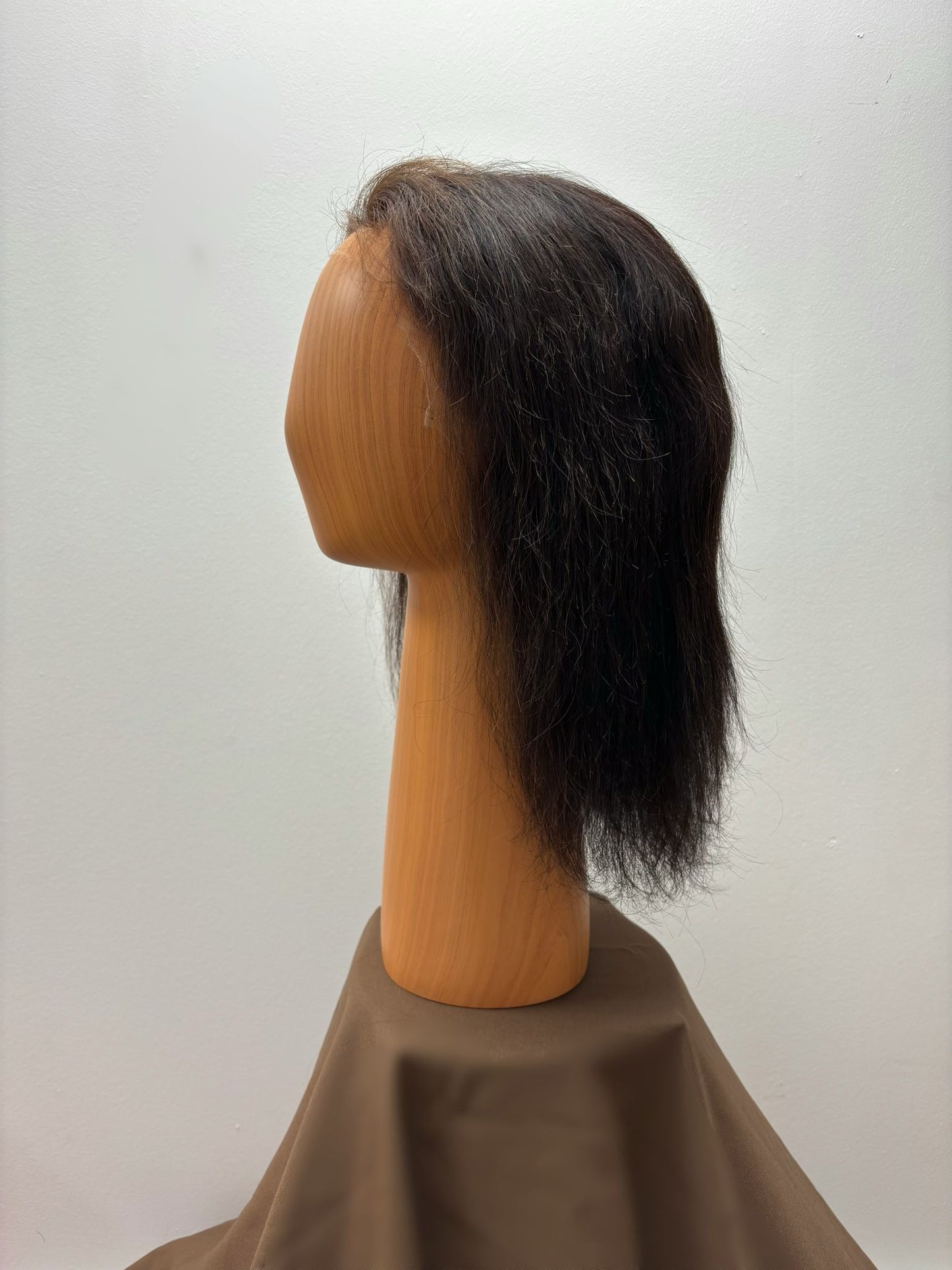 Black Human Hair Wig #16