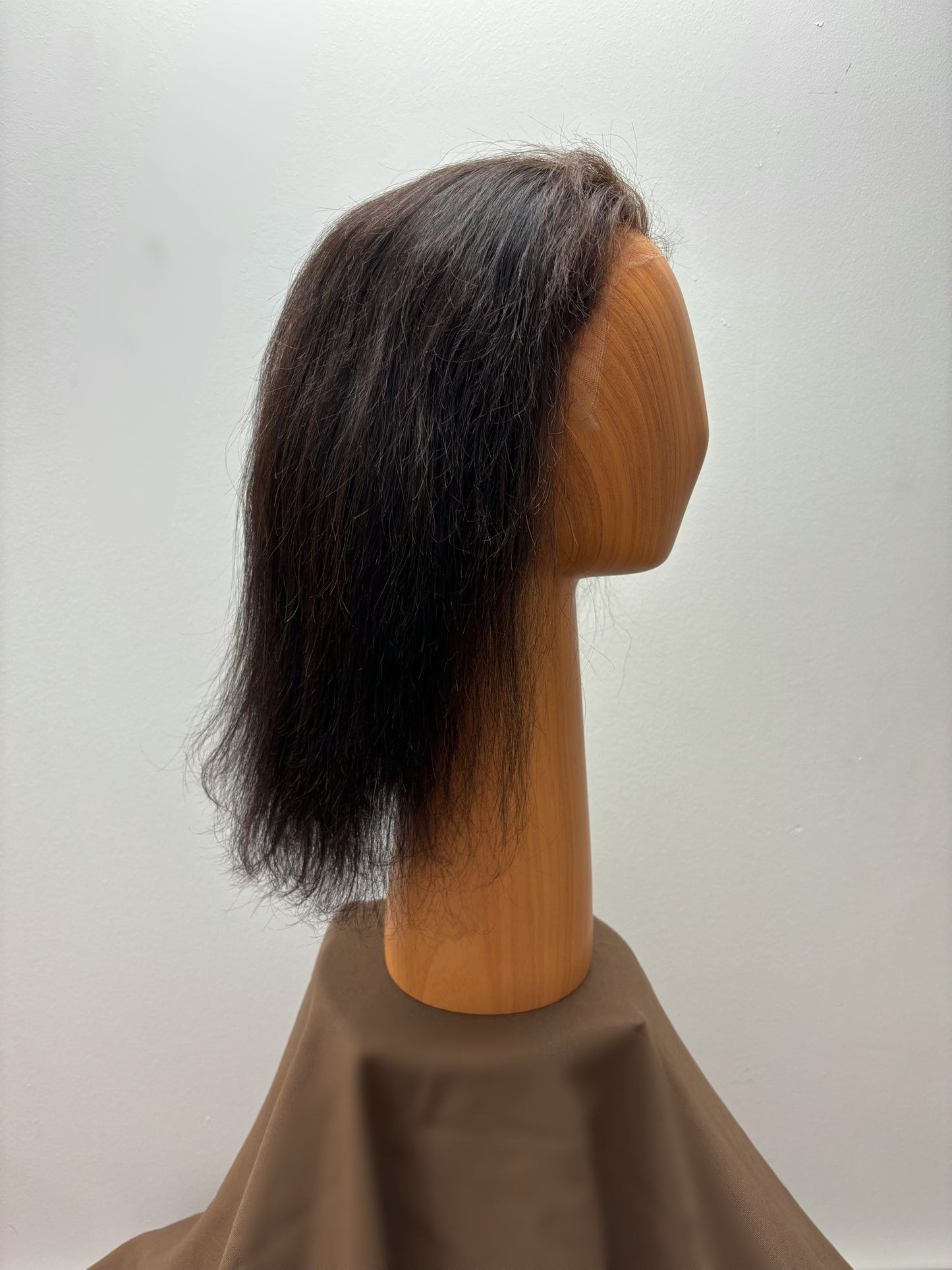 Black Human Hair Wig #16