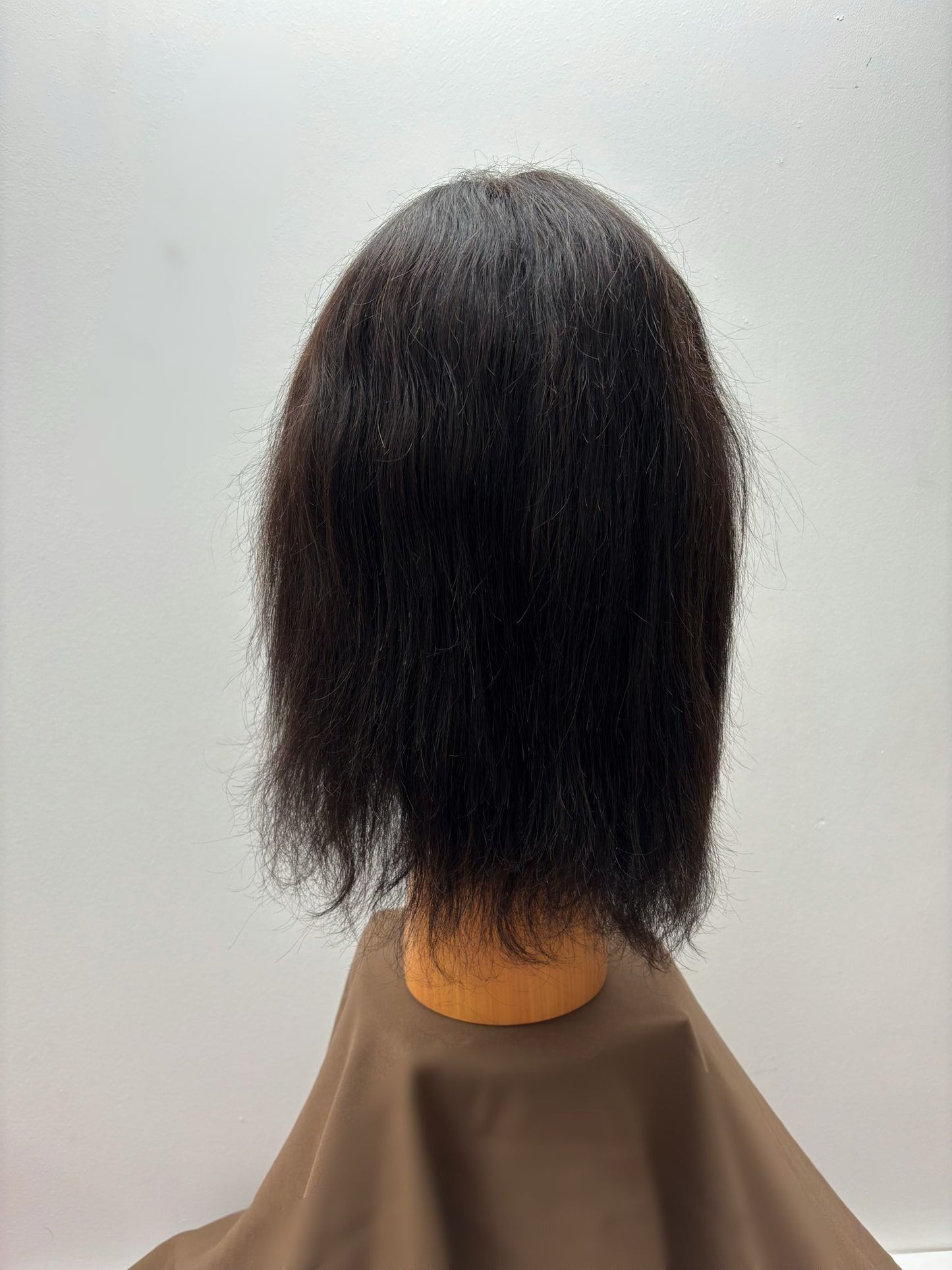Black Human Hair Wig #16