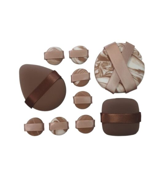 Latte Marble Effect Beauty Blender set