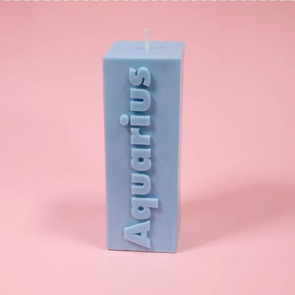 Zodiac Pillar Candle