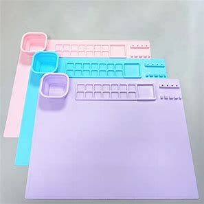 Silicone matt and cup