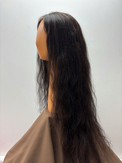 Brown Human Hair Wig #1