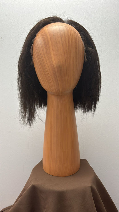 Brown Human Hair Wig #9