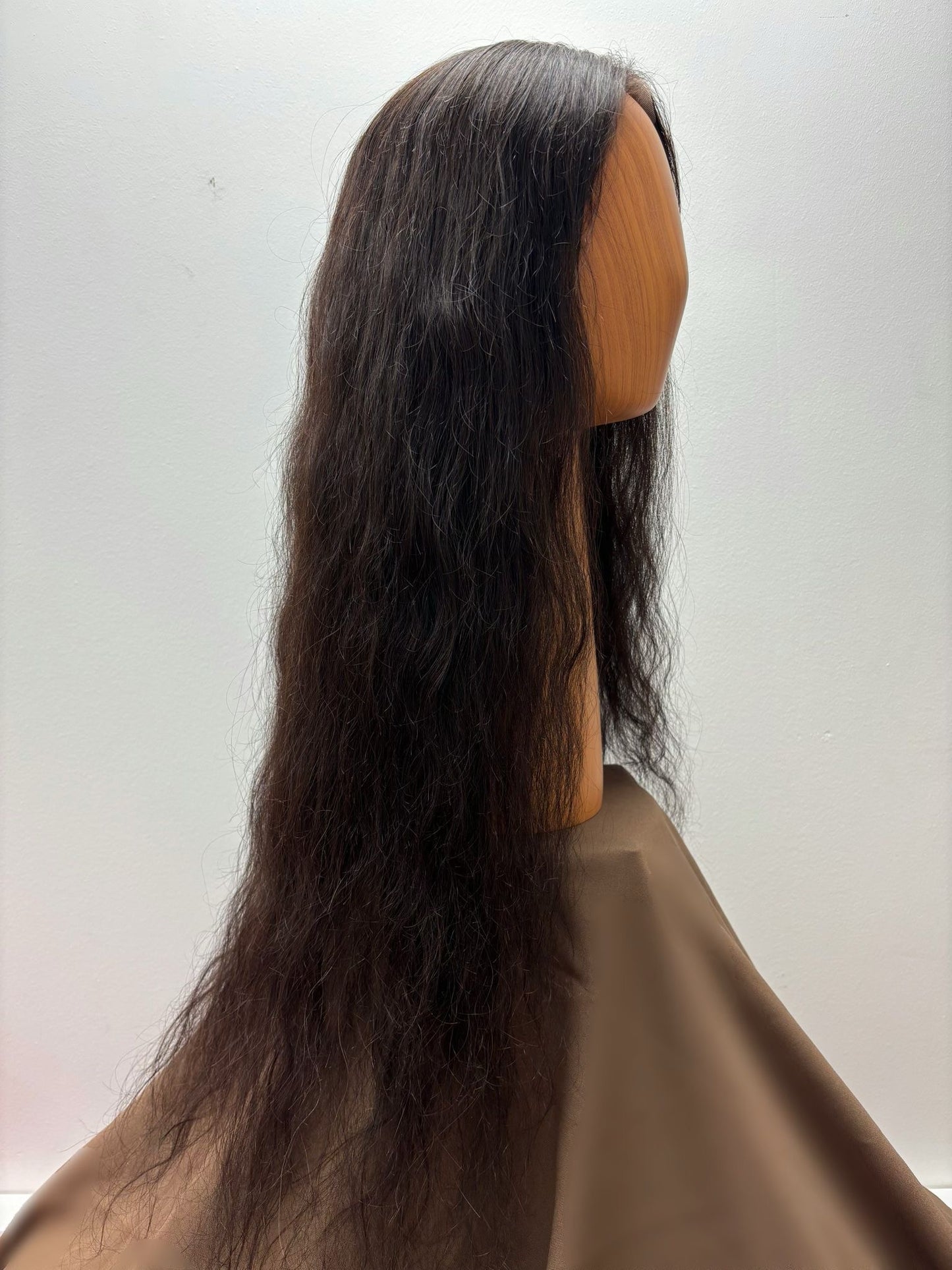 Brown Human Hair Wig #1