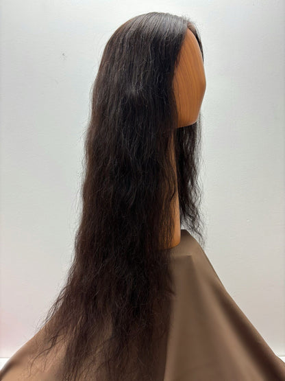 Brown Human Hair Wig #1