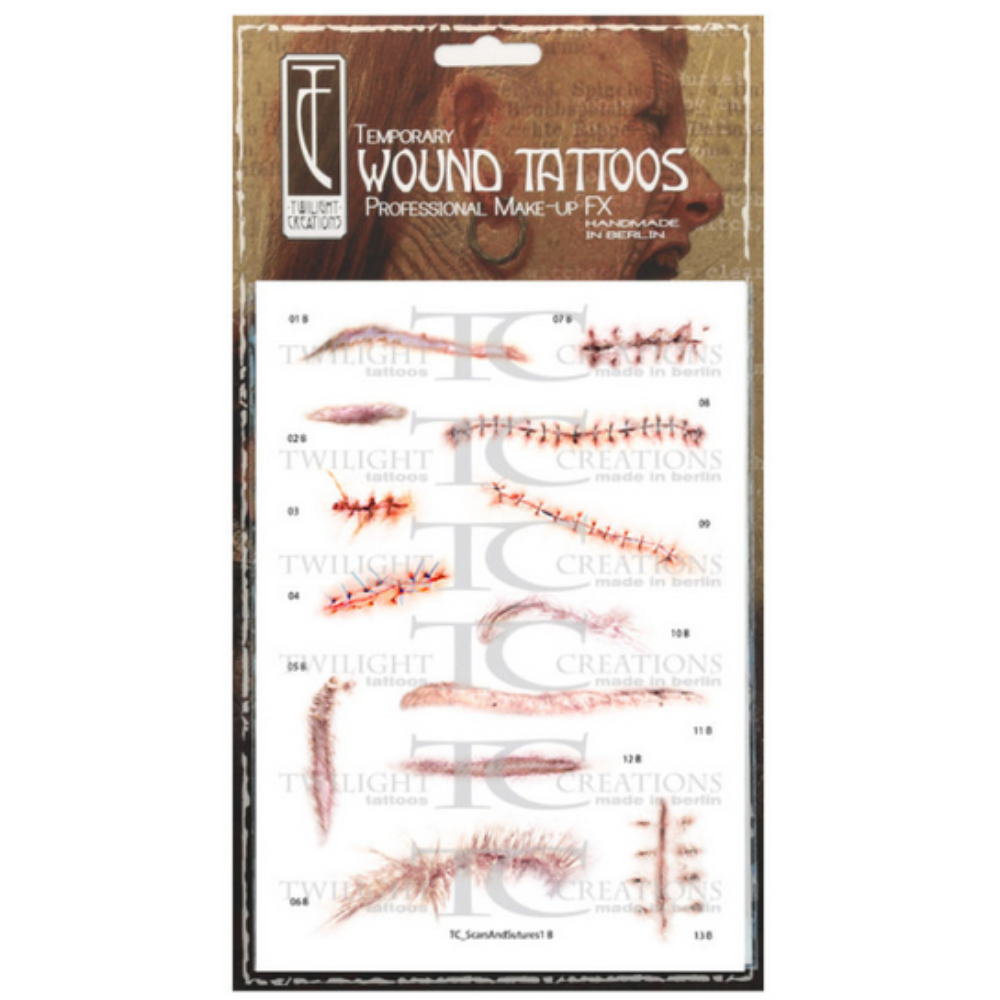 Twilight Creations Tattoo Scars and Sutures 1B