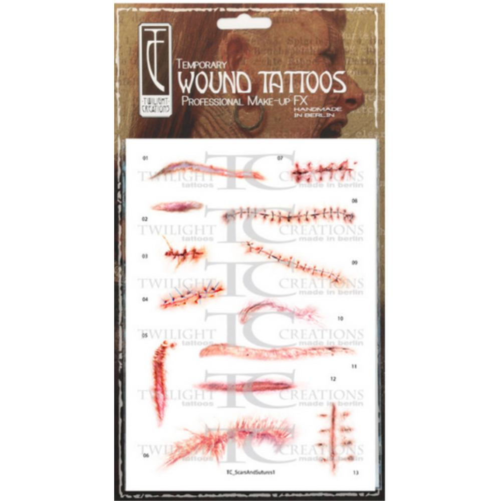 Twilight Creations Tattoo Scars & Sutures 1A