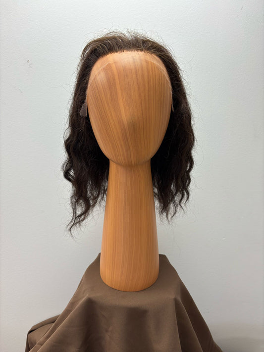 Brown Human Hair Wig #19