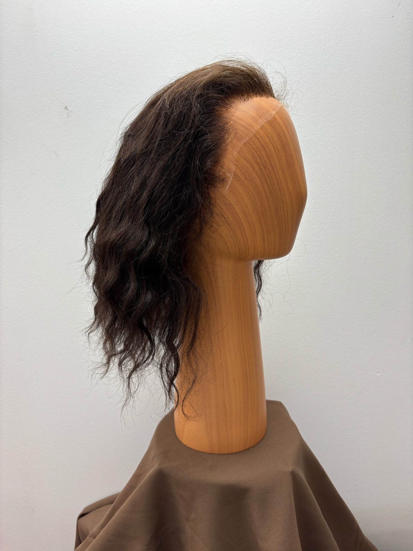 Brown Human Hair Wig #19