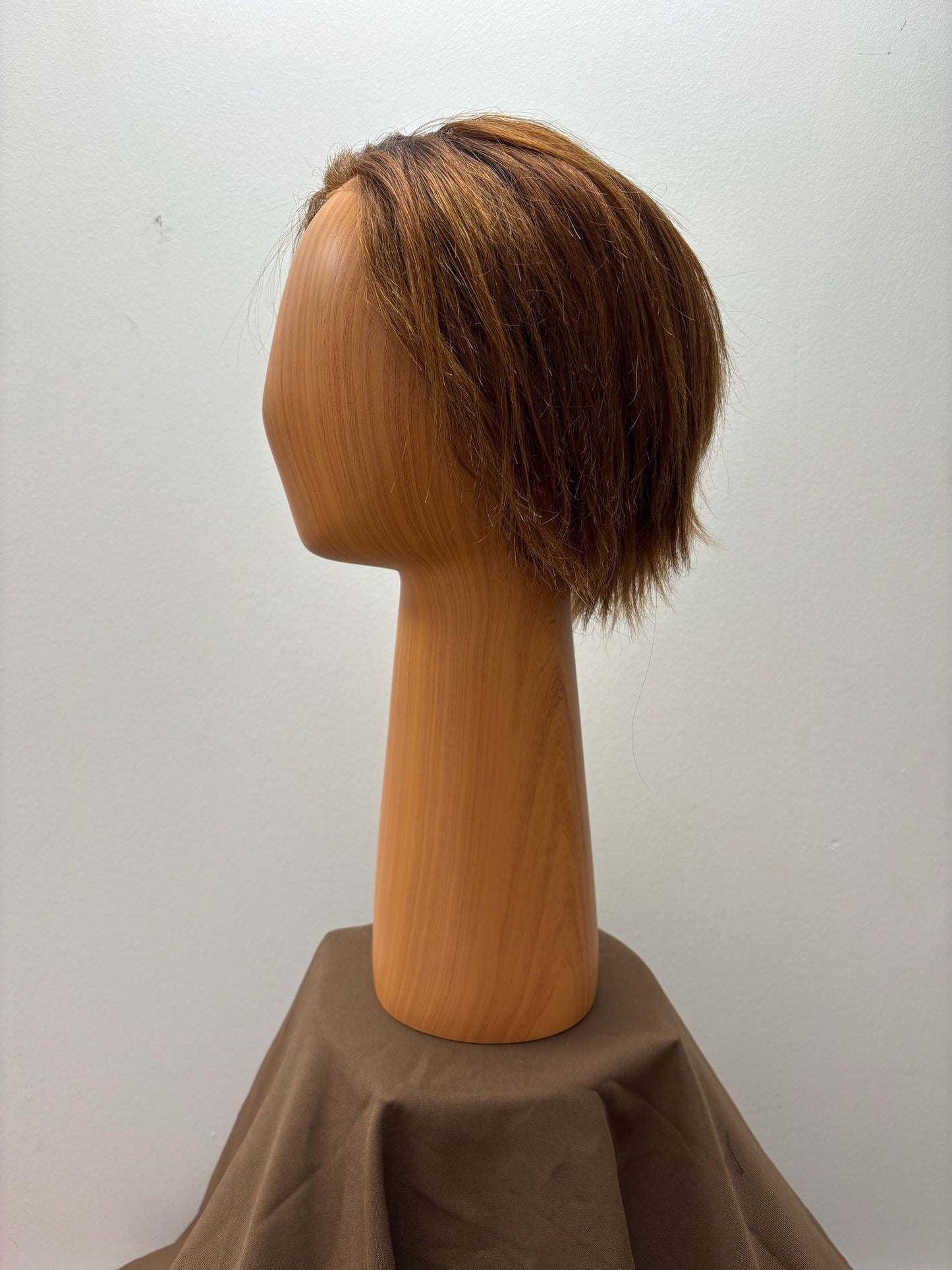 Brown Human Hair Wig #13