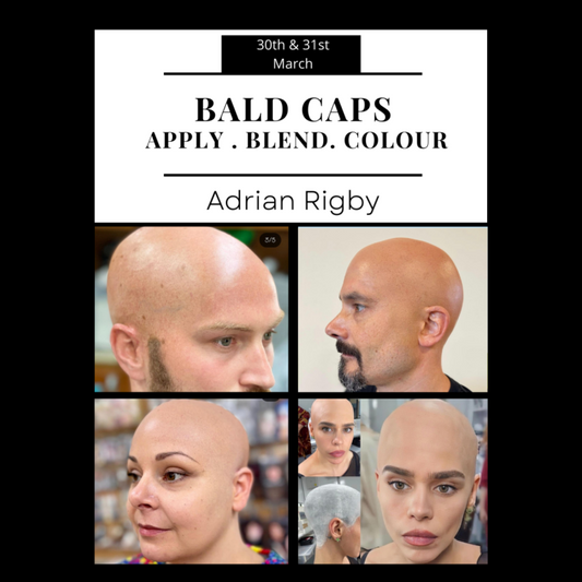 Adrian Rigby Bald Cap Application & Colouring
