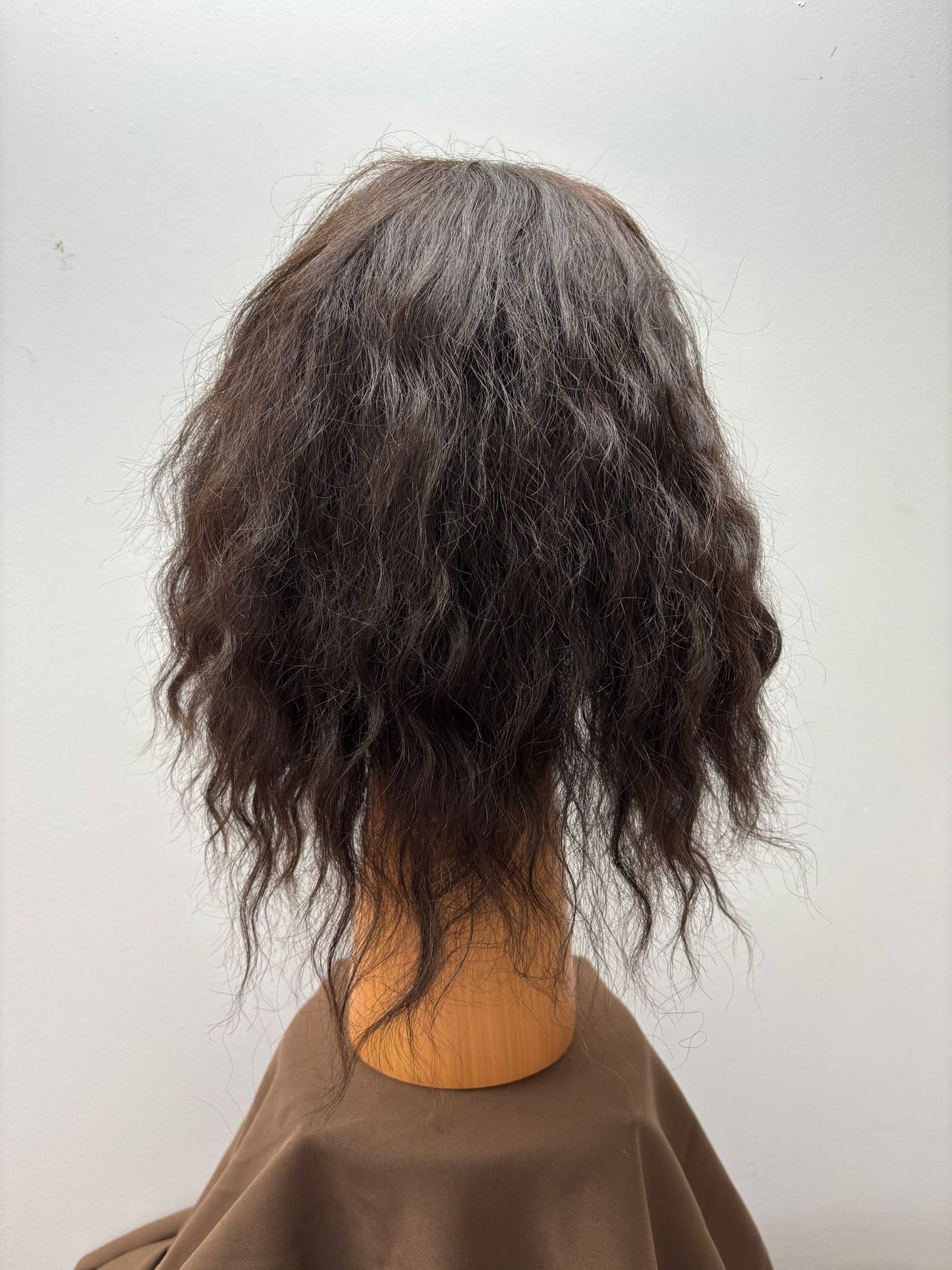 Brown Human Hair Wig #19