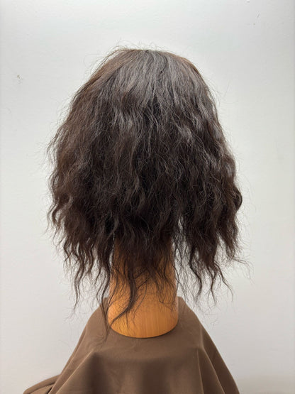 Brown Human Hair Wig #19