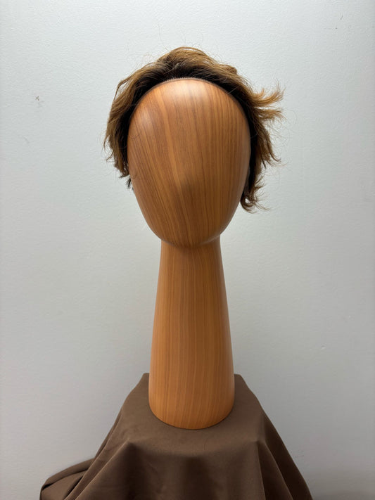 Brown Human Hair Wig #18