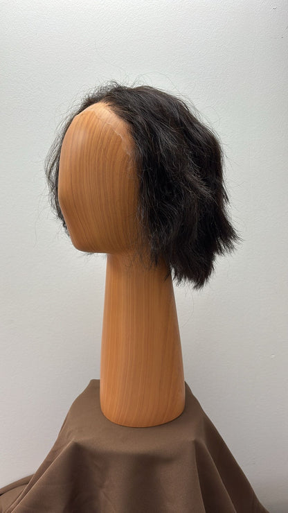 Black Human Hair Wig #17