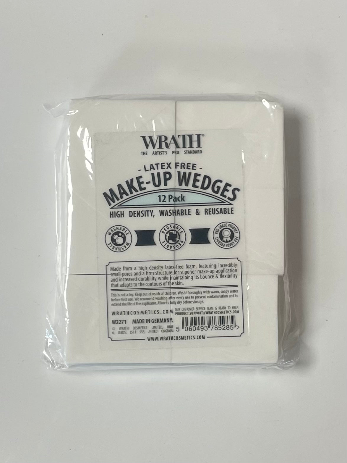 WRATH Latex Free Make-up Wedges 12pc