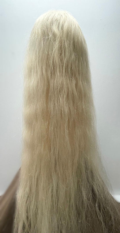 Blonde Human Hair Wig #10