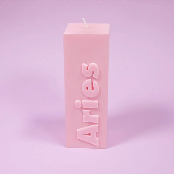 Zodiac Pillar Candle