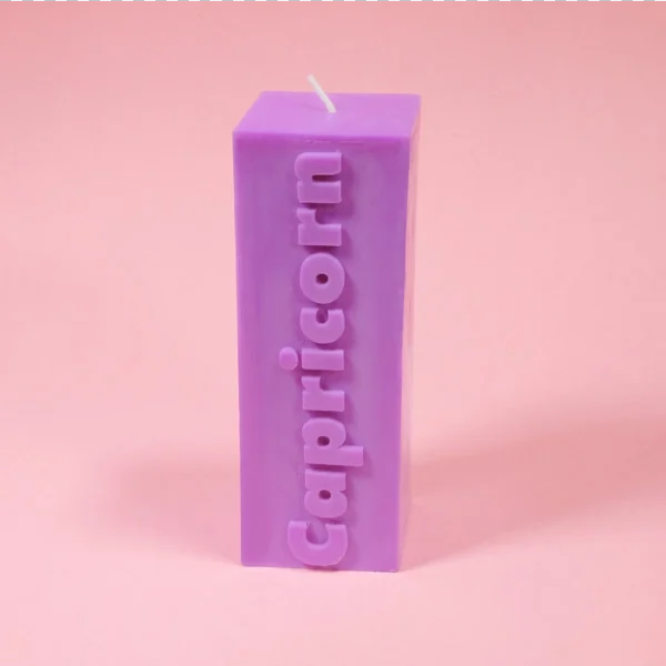 Zodiac Pillar Candle
