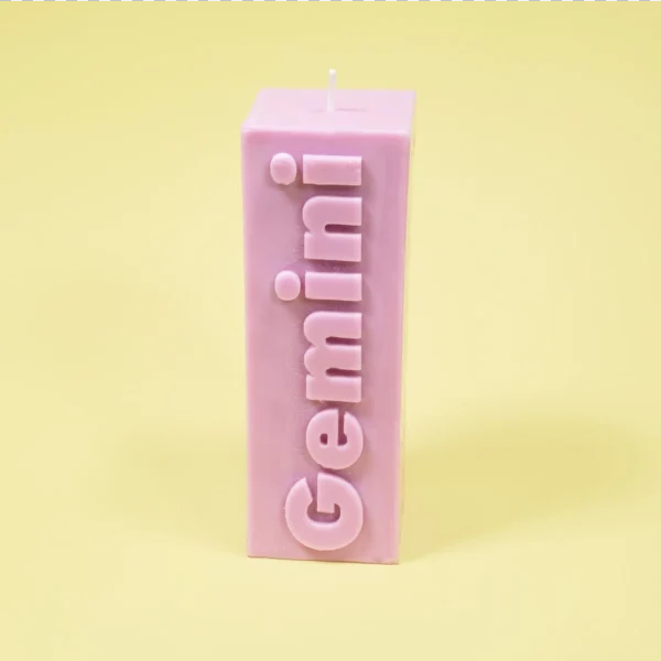 Zodiac Pillar Candle