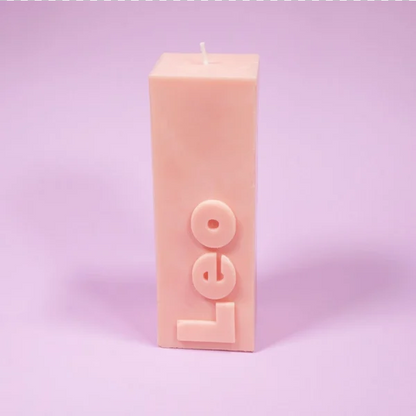 Zodiac Pillar Candle