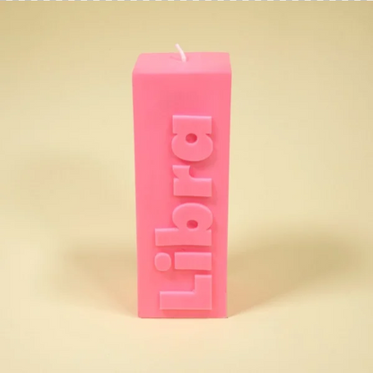 Zodiac Pillar Candle