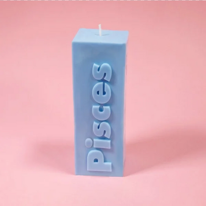 Zodiac Pillar Candle