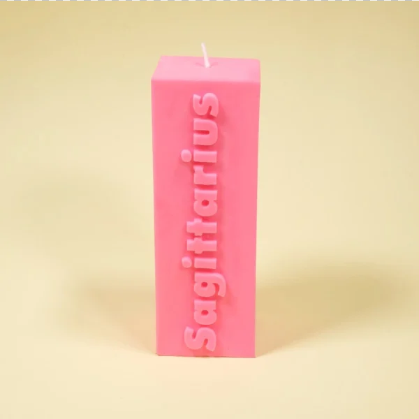 Zodiac Pillar Candle