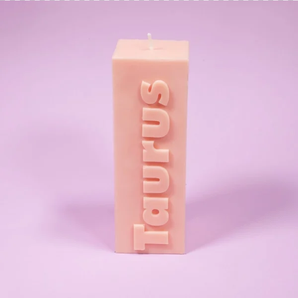 Zodiac Pillar Candle