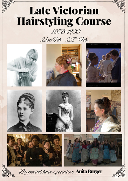 Late Victorian beginner Hairstyling course