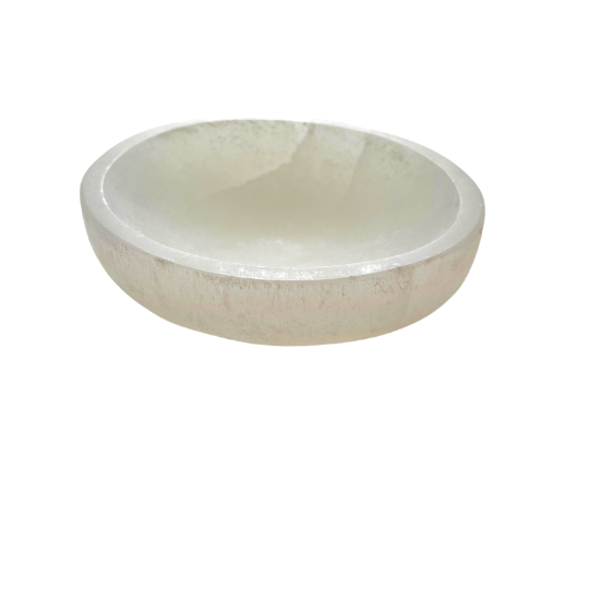 Onyx and selenite crystal Bowls